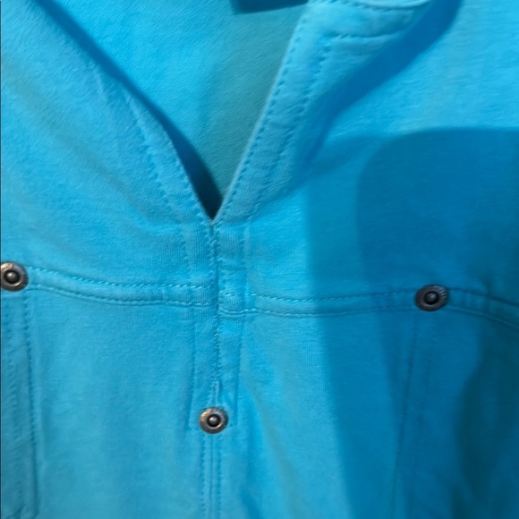 Rafaella Women's Blue Top 2X - Picture 4 of 5